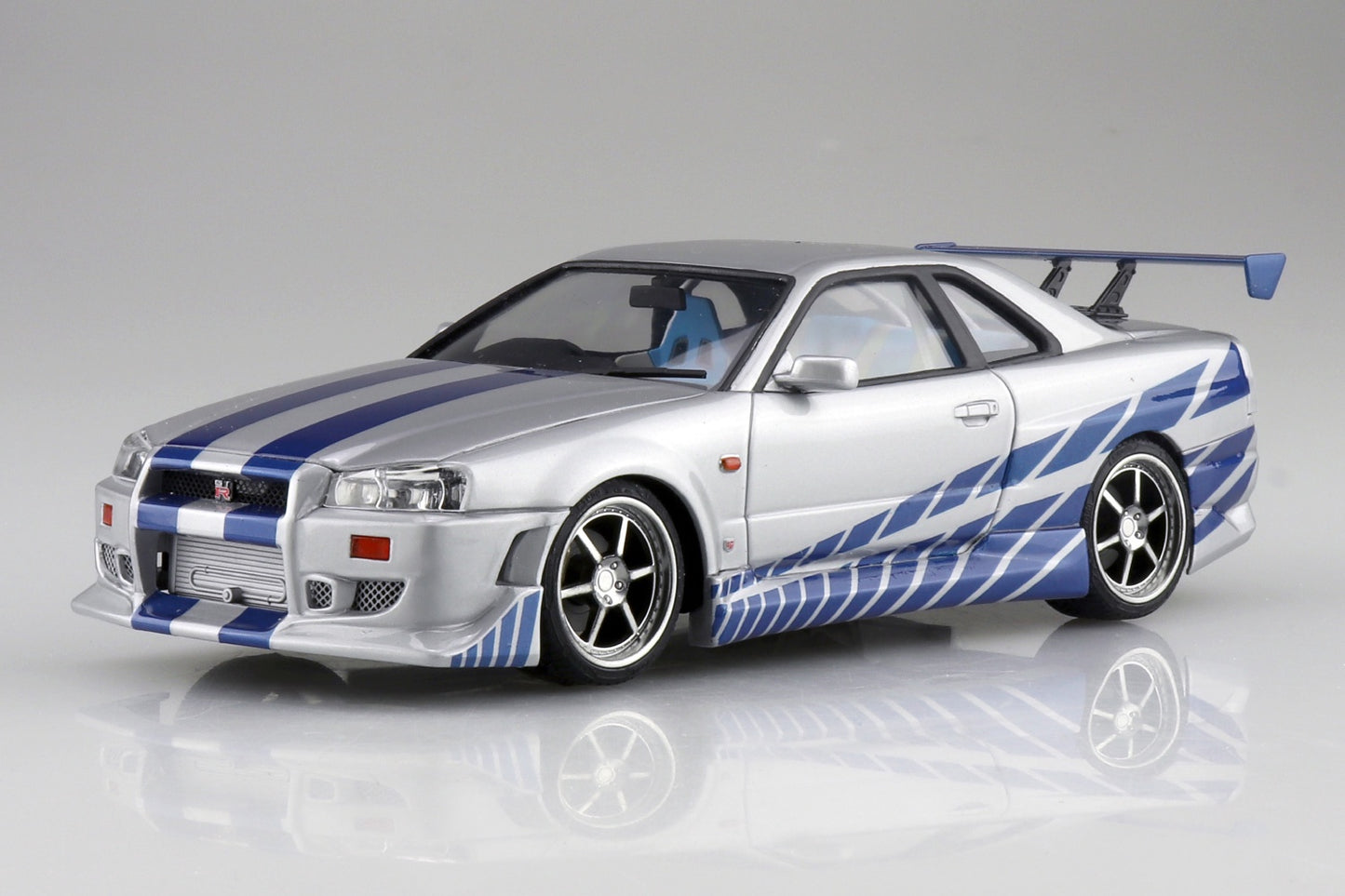 Aoshima 1/24 Movie Mecha #WS-02 1/24 Fast & Furious R34 SKYLINE GT-R