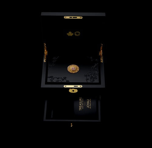 1 oz. Pure Gold Pink Diamond Coin – Treasure - Lucky Number (204551)