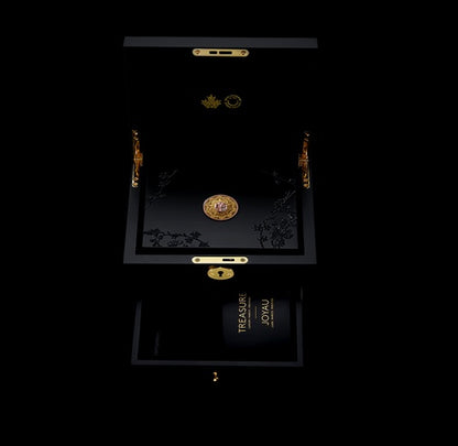 1 oz. Pure Gold Pink Diamond Coin – Treasure - Lucky Number (204551)