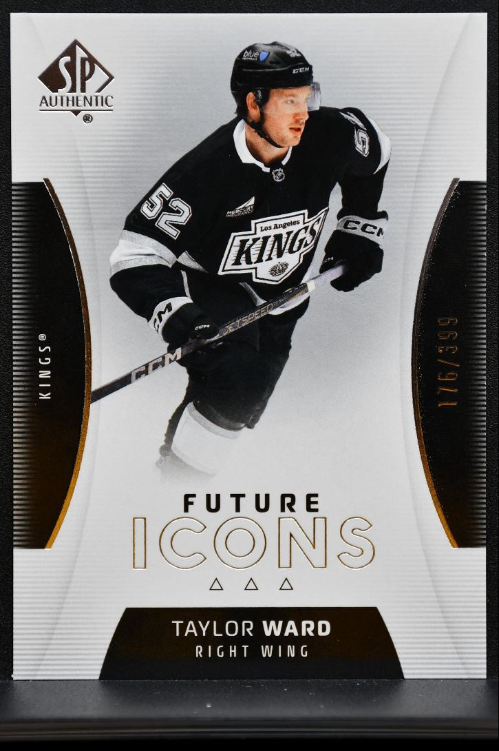 2025-26 SP Authentic Future Icons Taylor Ward Los Angeles Kings RC 176/399 2041