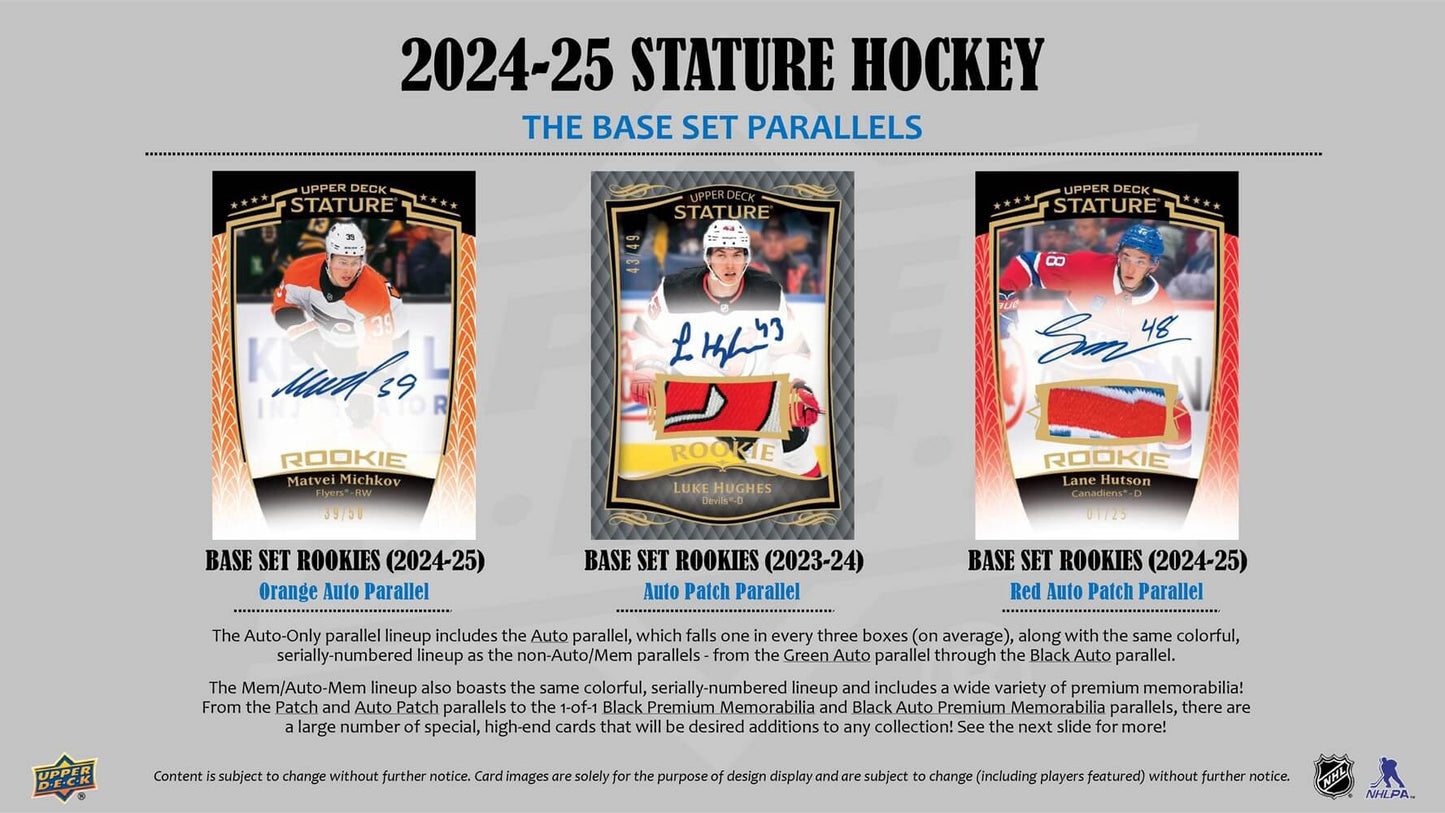 Upper Deck Stature Hockey 24/25