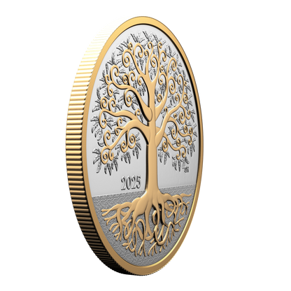 Pièce de 10 $ en argent fin - Arbre de Vie 2025 (250860)