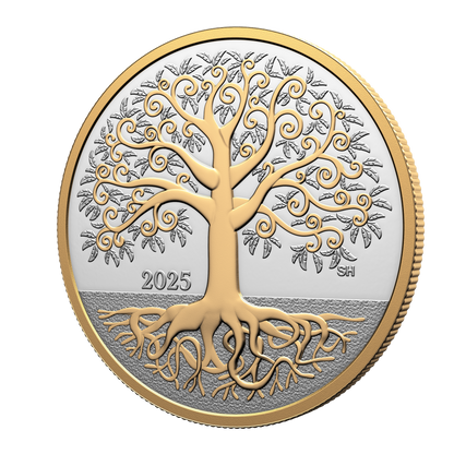 Pièce de 10 $ en argent fin - Arbre de Vie 2025 (250860)