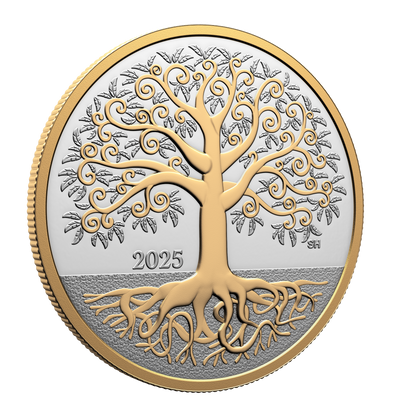 Pièce de 10 $ en argent fin - Arbre de Vie 2025 (250860)
