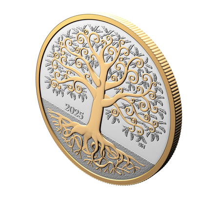 Pièce de 10 $ en argent fin - Arbre de Vie 2025 (250860)