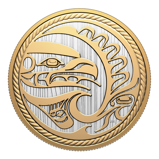 2025 $100 76mm 9999Ag - The Hunter (250575)