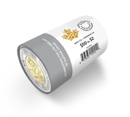 $2 Special Wrap Roll - Celebrating the Life and Art of Daphne Odjig (non-colourized) 2025