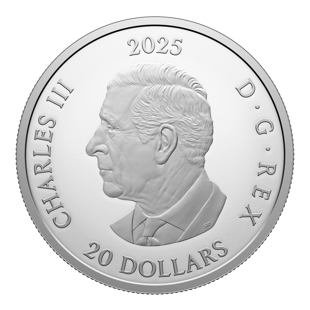 2025 $20 1oz 9999Ag Holiday Coin - Dear Santa