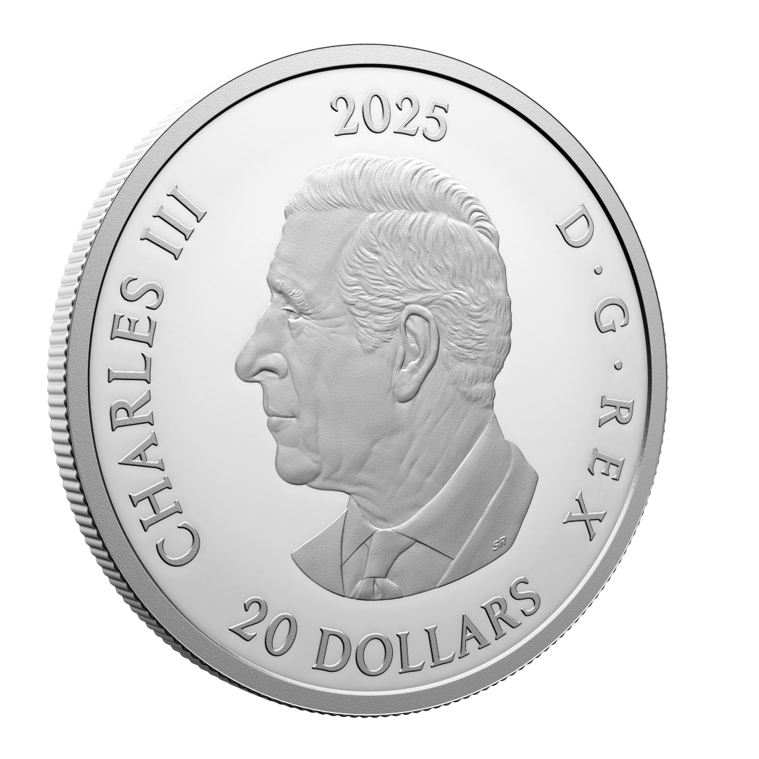 2025 $20 1oz 9999Ag Holiday Coin - Dear Santa