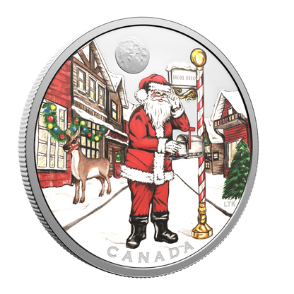 2025 $20 1oz 9999Ag Holiday Coin - Dear Santa