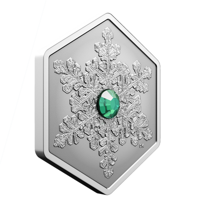 2025 $20 42mm 9999Ag - Snowflake