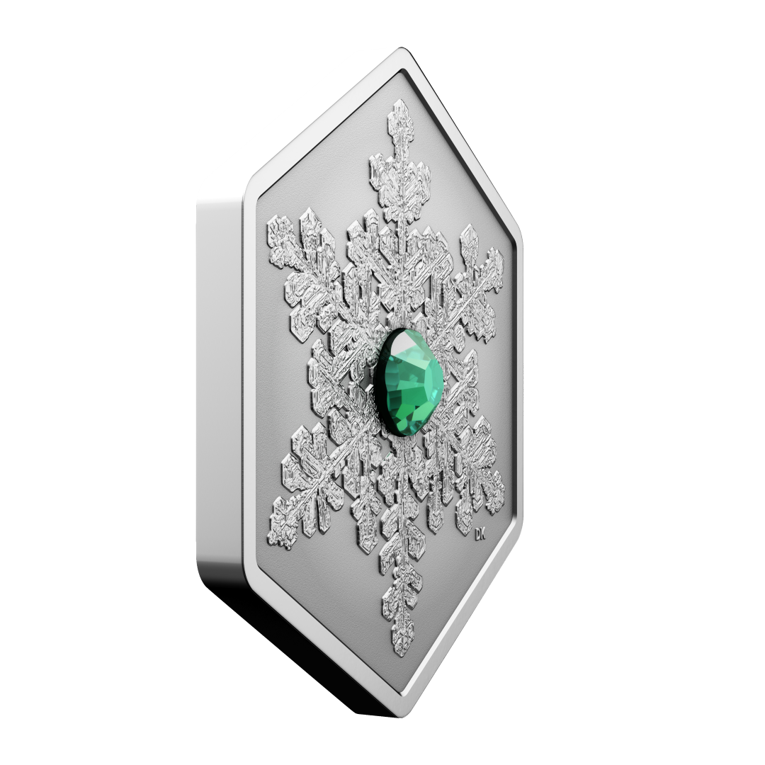 2025 $20 42mm 9999Ag - Snowflake