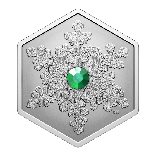 2025 $20 42mm 9999Ag - Snowflake