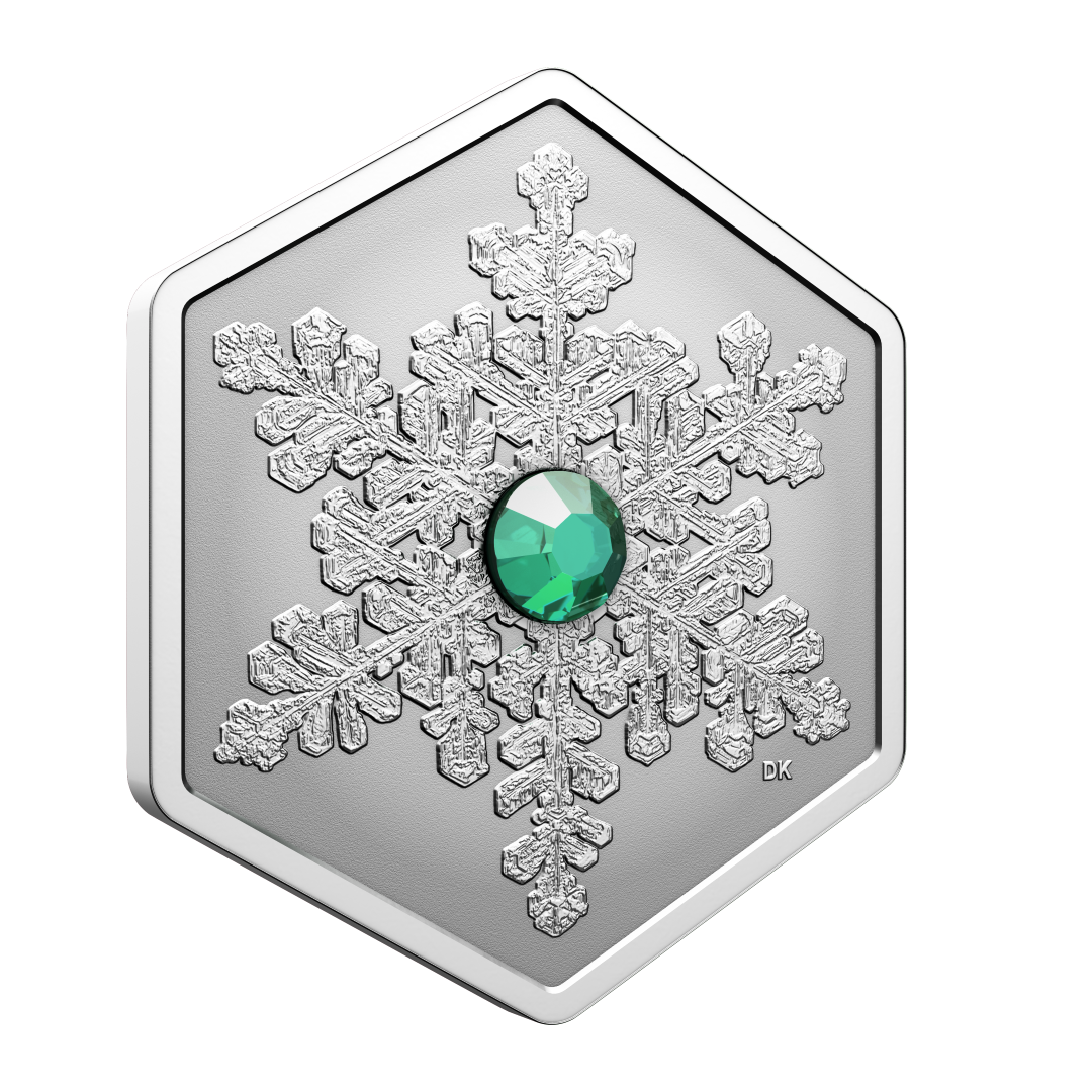 2025 $20 42mm 9999Ag - Snowflake