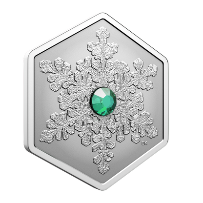 2025 $20 42mm 9999Ag - Snowflake