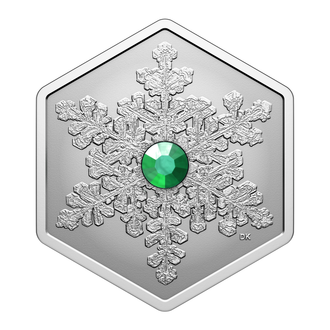 2025 $20 1 oz 42mm 9999Ag - Snowflake (251027)