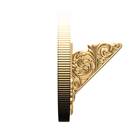 2025 $20 38mm 9999Ag - The Gilded Sundial  (Au plated)(254051)