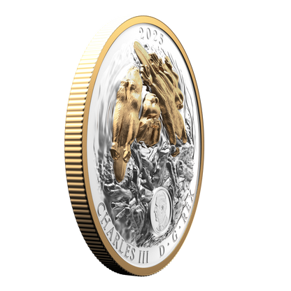 2025 $50 50mm 9999Ag - Beaver (Double EHR)