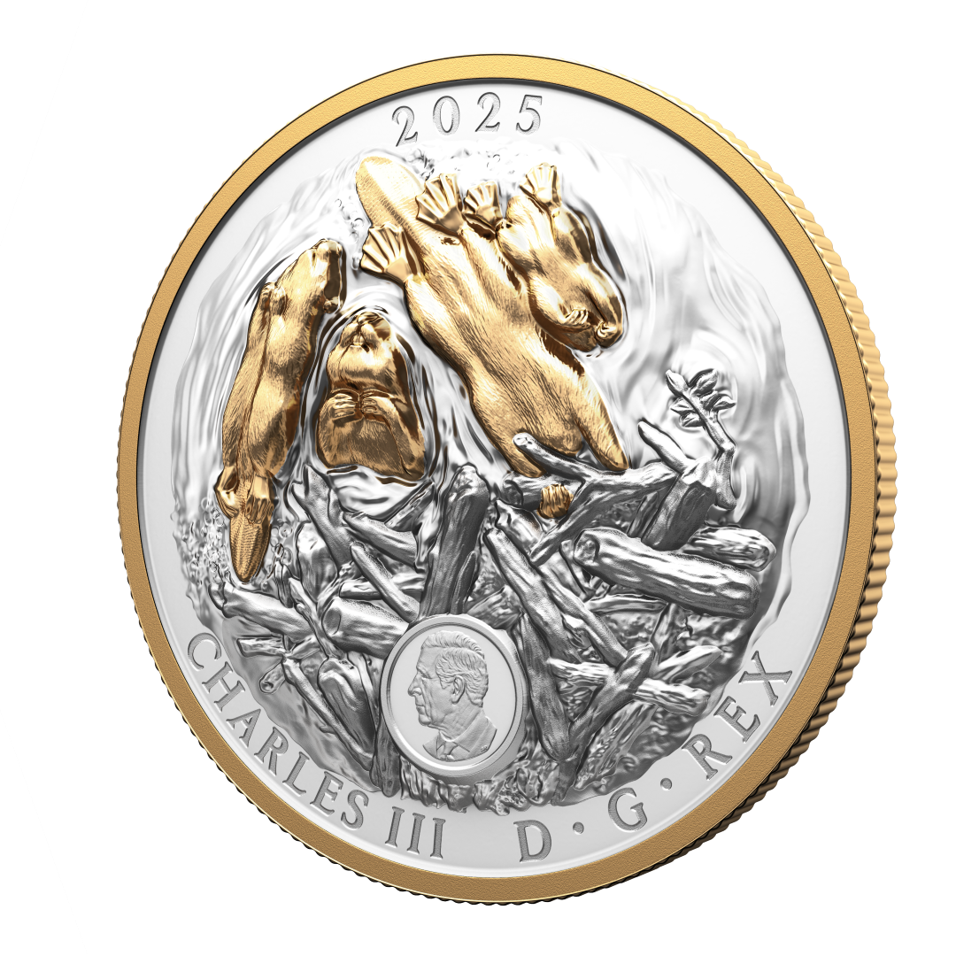 2025 $50 50mm 9999Ag - Beaver (Double EHR) (250902)