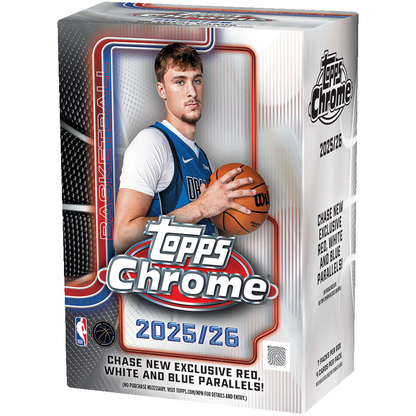 2025-26 Topps Chrome Basketball Blaster Value Box