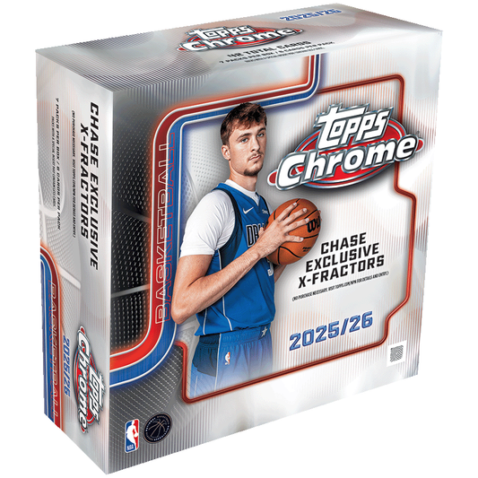 2025-26 Topps Chrome Basketball Mega Box