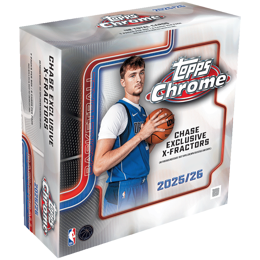 2025-26 Topps Chrome Basketball Mega Box