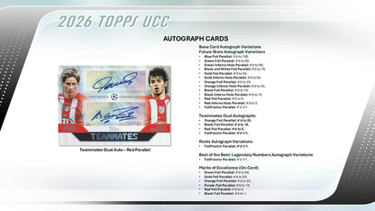 2025-26 Topps UEFA Club Competitions Soccer Blaster Value Box