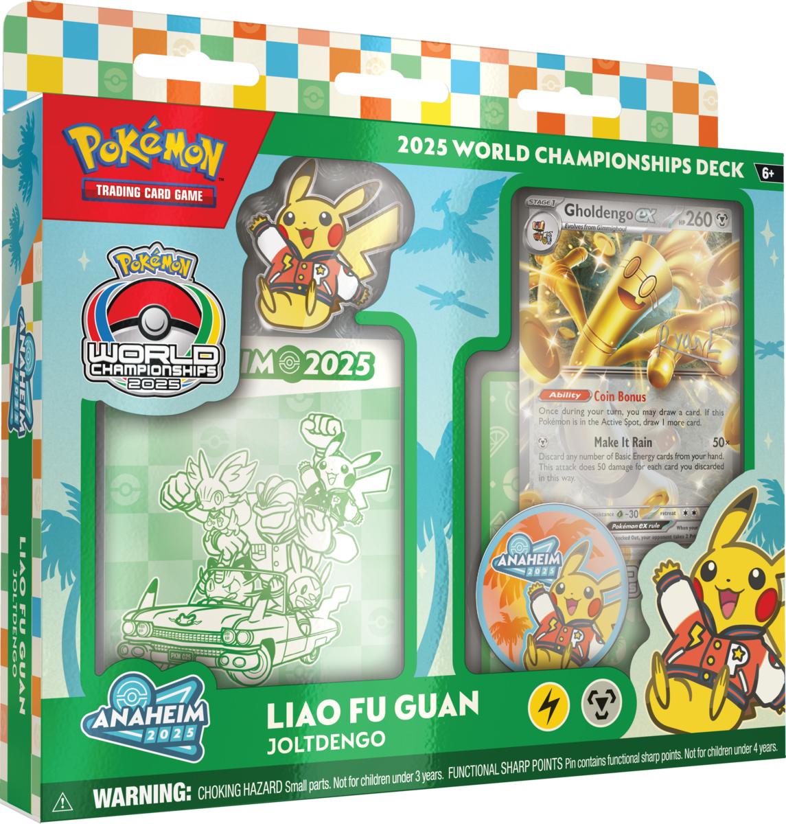 Pokemon TCG 2025 World Championship Joltdengo Deck