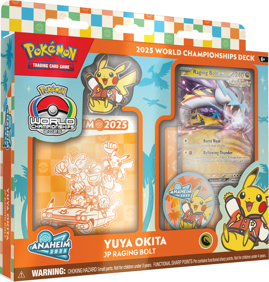 Pokemon TCG 2025 World Championship JP Raging Bolt Deck