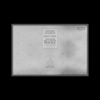 AGORO Star Wars Blueprint Series - 5 Tie Fighter 1 oz Silver Foil