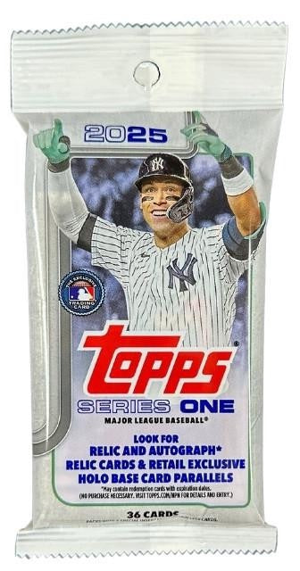 2025 Topps Baseball Series One Fat Pack