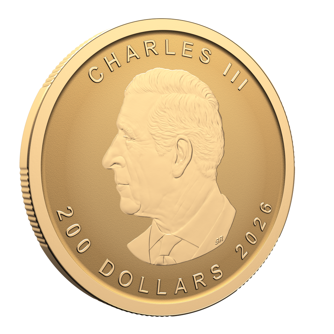 2026 200 $ 1 oz. 99999Au - Notre bison le plus pur (Lingot d'or de qualité supérieure) (253060)