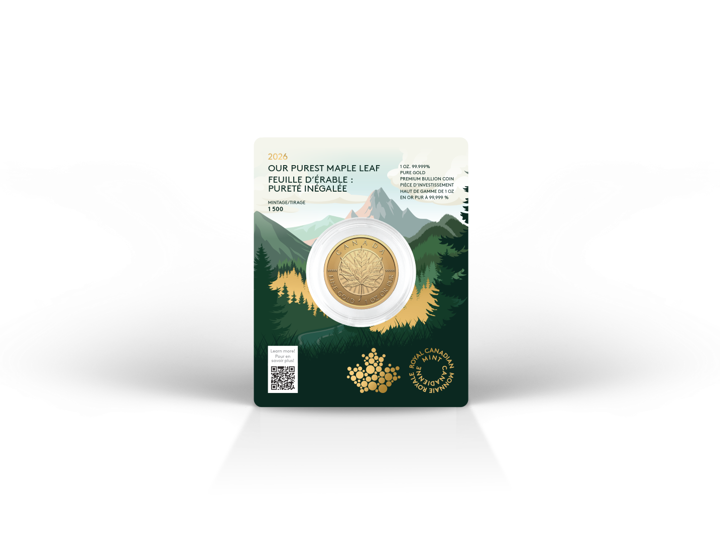 2026 $200 1 oz. 99999Au - Our Purest Maple Leaf (Premium Bullion)