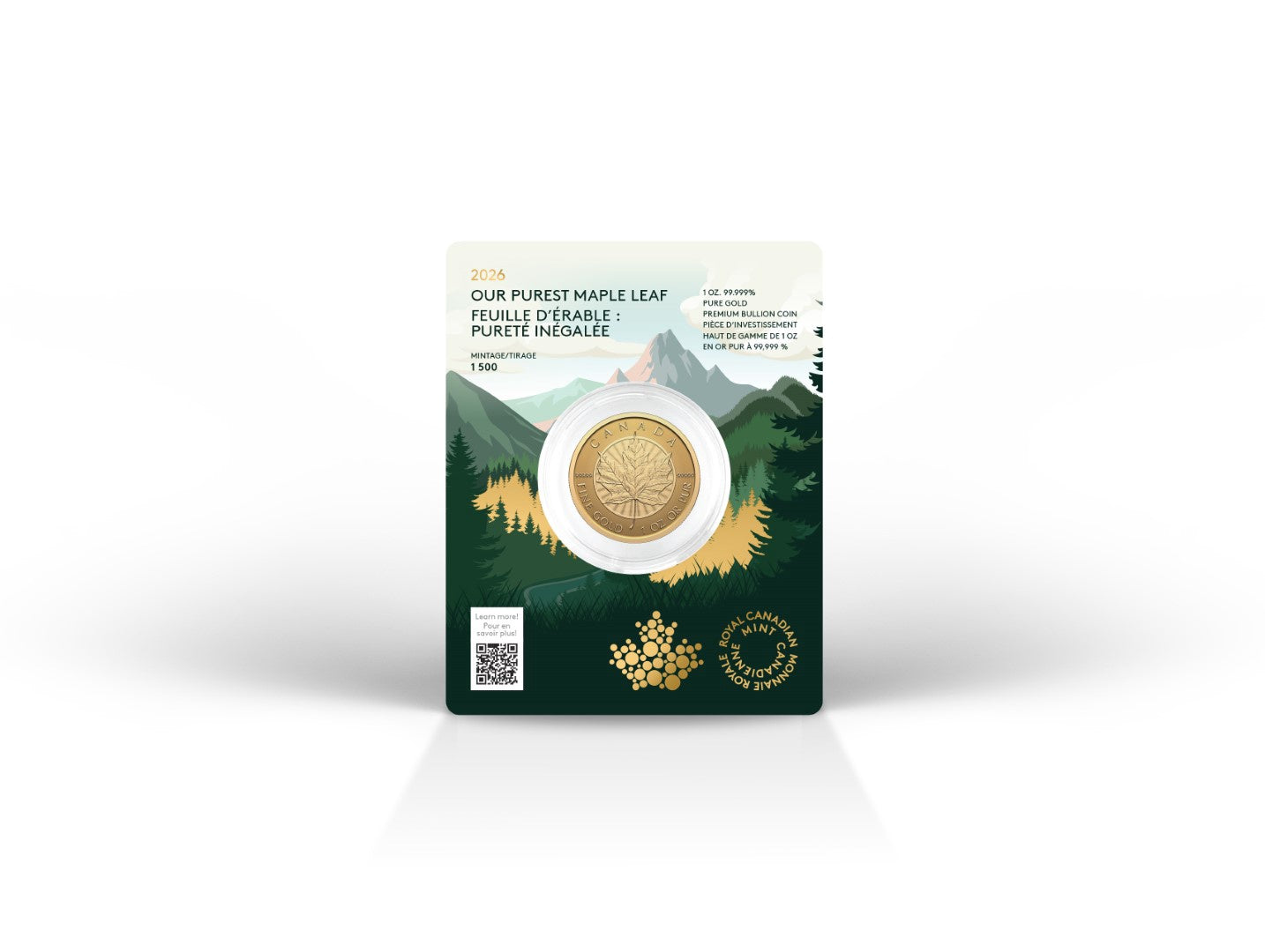 2026 $200 1 oz. 99999Au - Our Purest Maple Leaf (Premium Bullion)