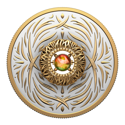 2026 Pure Silver Coin 20$ Dancing Ammolite - Elements of Nature - Fire (252906)