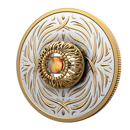 2026 Pure Silver Coin 20$ Dancing Ammolite - Elements of Nature - Fire (252906)