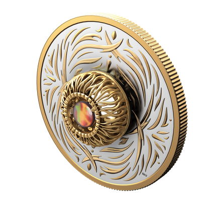 2026 Pure Silver Coin 20$ Dancing Ammolite - Elements of Nature - Fire (252906)