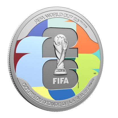 2026 $20 1oz Fine Silver Coin FIFA World Cup 2026 We Are 26