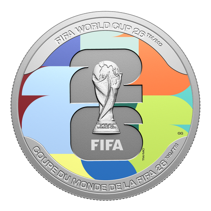 2026 $20 1oz Fine Silver Coin FIFA World Cup 2026 We Are 26