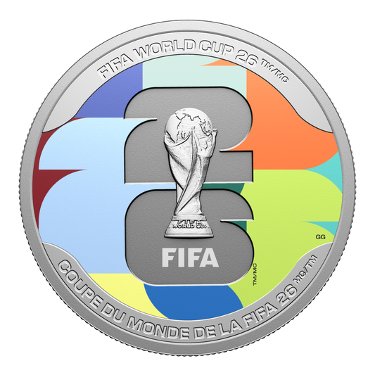 2026 $20 1oz Fine Silver Coin FIFA World Cup 2026 We Are 26