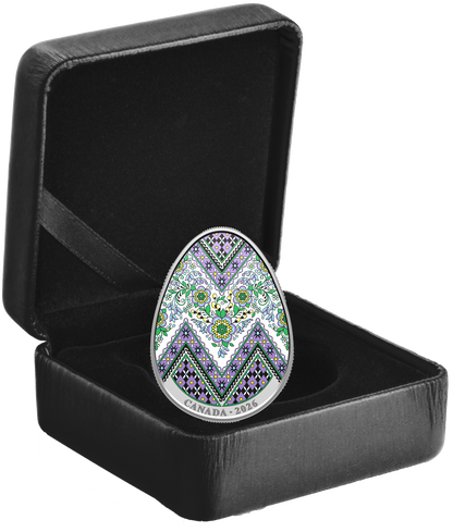 2026 $20 1oz Fine Silver Pysanka (252052)