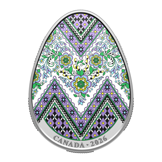 2026 $20 1oz Fine Silver Pysanka (252052)