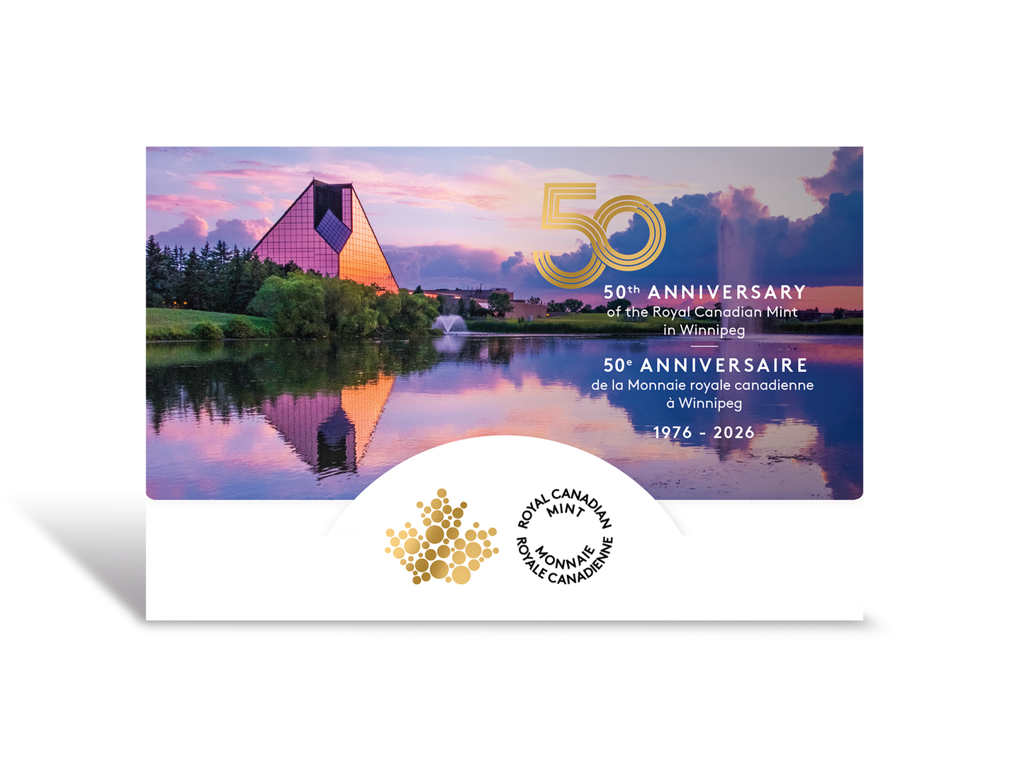 2026 Collector’s Edition Non-Circulation Coin  Set: 50th Anniversary of the Royal Canadian  Mint - WPG