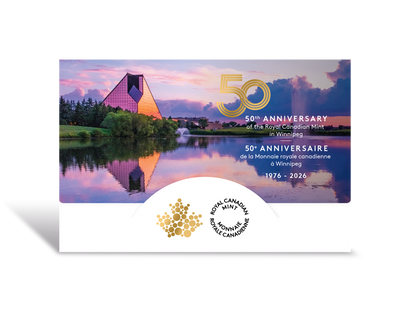 2026 Collector’s Edition Non-Circulation Coin  Set: 50th Anniversary of the Royal Canadian  Mint - WPG