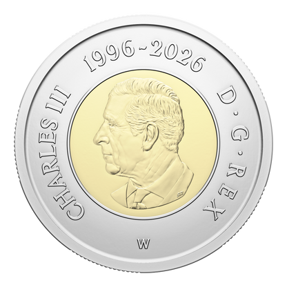 2026 Collector’s Edition Non-Circulation $2 Special Wrap Roll: 30th Anniversary of the Toonie