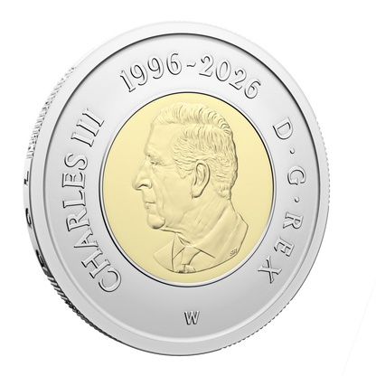 2026 Collector’s Edition Non-Circulation $2 Special Wrap Roll: 30th Anniversary of the Toonie