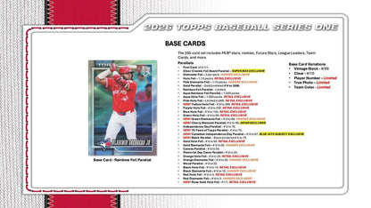 2026 Topps Series 1 Baseball Super Box