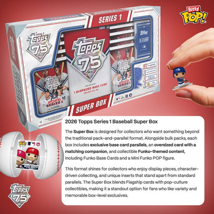 2026 Topps Series 1 Baseball Super Box