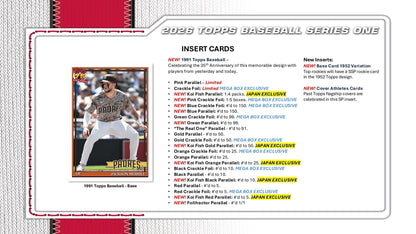 2026 Topps Series 1 Baseball Value Box