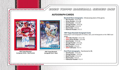 2026 Topps Series 1 Baseball Value Box